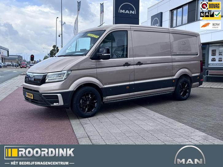 MAN TGE 3.140 L3H2 Next Edition Automaat modeljaar 2025, uni, Auto's, Bestelauto's, Bedrijf, Te koop, ABS, Achteruitrijcamera