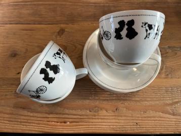 Nieuwe kop en schotel Nederlands design beschikbaar voor biedingen