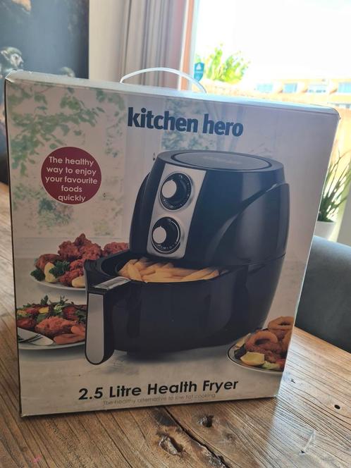 NIEUW! Kitchen Hero 2.5 Litre Health Fryer/Airfryer, Witgoed en Apparatuur, Airfryers, Nieuw, Airfryer, Ophalen of Verzenden