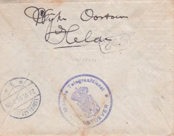 MILITAIRE TELEGRAAFDIENST   OOSTOEVER   EGMOND aan ZEE beschikbaar voor biedingen