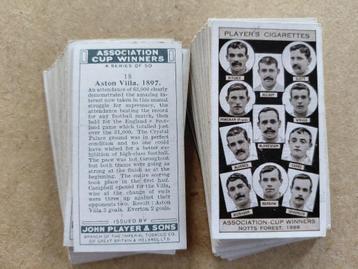 Association Cup Winners complete set 50 cigarette cards 1930 beschikbaar voor biedingen