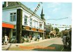 Nunspeet Dorpsstraat winkels Heineken bier reclame 1977, Verzamelen, Ansichtkaarten | Nederland, Ophalen, 1960 tot 1980, Gelopen