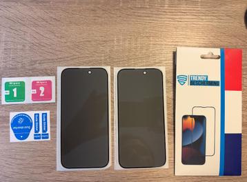 2 stuks Privacy Glass Screenprotector Apple Iphone 14 PRO beschikbaar voor biedingen