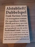 Dubbelspel- Frank Martinus Arion, Gelezen, Ophalen of Verzenden
