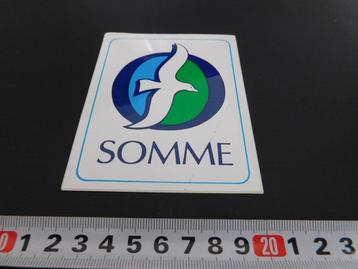 sticker SOMME logo beschikbaar voor biedingen