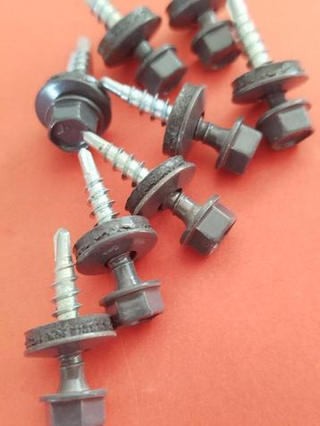 50-250 st mat antraciet grijs damwandplaat schroeven 25 mm beschikbaar voor biedingen