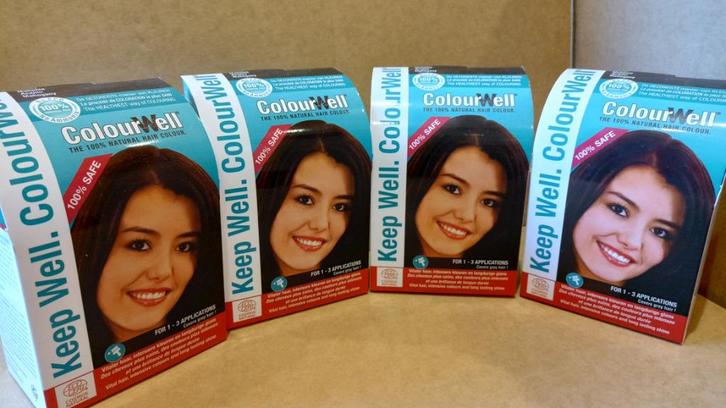 Colourwell natuurlijke haarverf, ook anti-grey, Sieraden, Tassen en Uiterlijk, Uiterlijk | Lichaamsverzorging, Nieuw, Overige typen