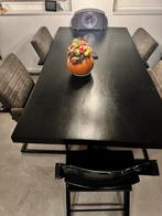 Goossens Mango Houten Eettafel - Zo Goed Als Nieuw, Huis en Inrichting, Tafels | Eettafels, Ophalen, 50 tot 100 cm, Zo goed als nieuw