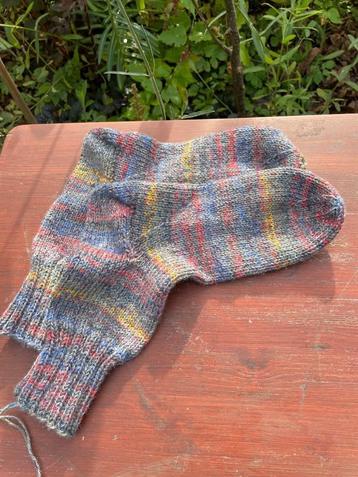 Handgebreide sokken,handmade,uniek. beschikbaar voor biedingen