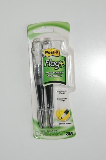 2 Post-it Index Ultra Fine pennen met Tabs / Markers NIEUW beschikbaar voor biedingen