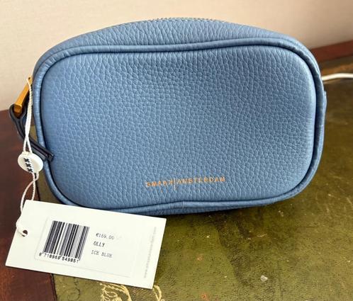Smaak Amsterdam: Lederen heuptasje Nieuw!, Sieraden, Tassen en Uiterlijk, Tassen | Damestassen, Nieuw, Overige typen, Blauw, Ophalen