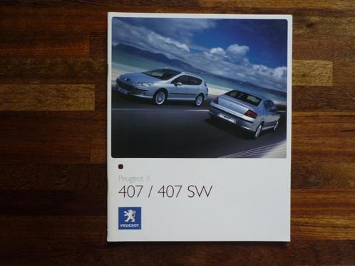 Peugeot 407 / 407 SW (2006/2007), Boeken, Auto's | Folders en Tijdschriften, Nieuw, Peugeot, Verzenden