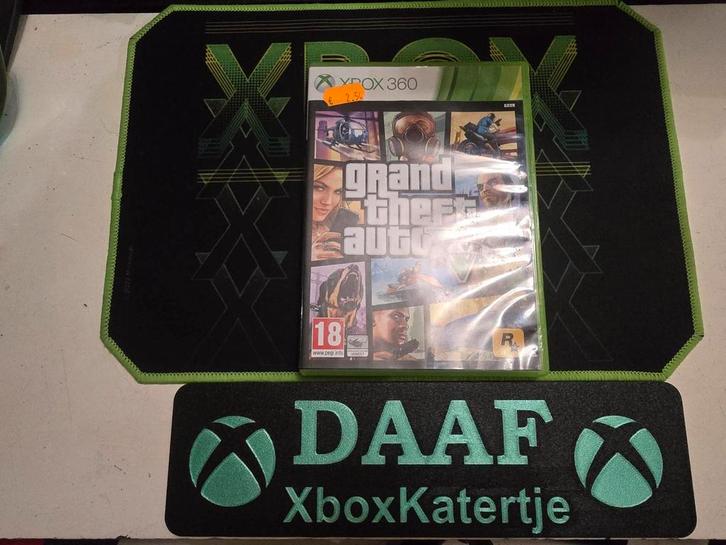 Grand theft auto V - Xbox 360 (incl landkaart), Spelcomputers en Games, Games | Xbox 360, Zo goed als nieuw, Avontuur en Actie