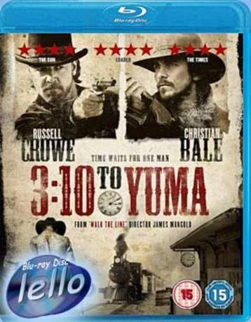 Blu-ray: 3:10 to Yuma (2007 Russell Crowe, Christian Bale) beschikbaar voor biedingen