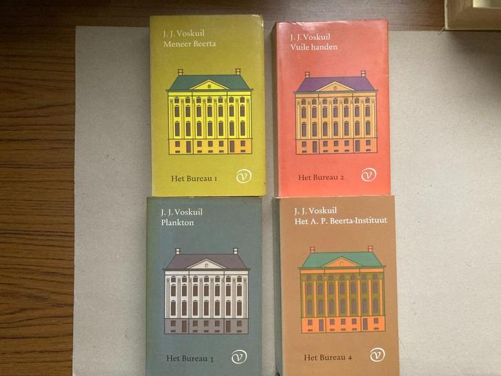 T.K. Het bureau deel 1 - 2 en 4 door J. J. Voskuil, Boeken, Literatuur, Gelezen, Nederland, Ophalen of Verzenden