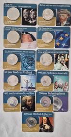 Eerste 11 Coincards zilver, Postzegels en Munten, Munten | Nederland, Ophalen, Setje, Koningin Beatrix, Zilver