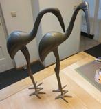 Koper brons messing  kraanvogel. 51 cm hoog, Antiek en Kunst, Ophalen of Verzenden