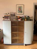 Dressoir (vintage?), Huis en Inrichting, Kasten | Dressoirs, Ophalen, Glas, 150 tot 200 cm, Vintage