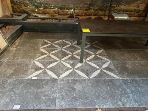 tegels 60x60x4 uit showroom 48 stuks geo proarte. 17 m2, Tuin en Terras, Tegels en Klinkers, Zo goed als nieuw, Terrastegels, Beton