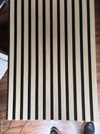 Akoestische wandpanel | Lattenwand | Wanddecoratie licht Eik, Huis en Inrichting, Woonaccessoires | Wanddecoraties, Ophalen of Verzenden