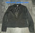 Mooie zwarte H&M colbert in maat 44., H&M, Blauw, Maat 42/44 (L), Ophalen of Verzenden