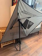 Preston Grey Bait Brolly, Watersport en Boten, Hengelsport | Witvissen, Ophalen of Verzenden, Zo goed als nieuw, Complete set