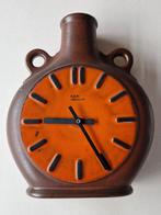 Vintage keramische wandklok van het merk Kienzle, Ophalen of Verzenden, Zo goed als nieuw, Analoog, Wandklok