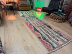 Handgeknoopt vintage loper kleed uit Marokko ca. 310 x 75 cm
