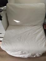 Slaapfauteuil Ikea Lycksele Lovas, Huis en Inrichting, Ophalen, Gebruikt, Eenpersoons, Wit