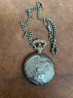 2 oude zakhorloges met afbeelding schip, Antiek en Kunst, Antiek | Klokken, Ophalen of Verzenden