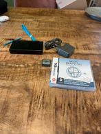 Nintendo Ds Lite black, Spelcomputers en Games, Spelcomputers | Nintendo DS, Ophalen of Verzenden, Zo goed als nieuw, Zwart, DS Lite