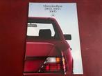 Folder Mercedes-Benz 200D, 250D, 300D (W124) 1985, Ophalen of Verzenden, Zo goed als nieuw, Mercedes