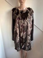 La Fee Maraboutée fake fur jas *NIEUW maat 40 bruin nepbont, Ophalen of Verzenden, Nieuw, Maat 38/40 (M), Bruin