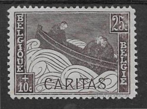 België 1927   Caritas    230   (Met plakkerresten), Postzegels en Munten, Postzegels | Europa | België, Verzenden