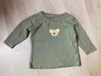 Kaki shirtje met lange mouwen maat 56, Ophalen of Verzenden, Zo goed als nieuw, Jongetje of Meisje, Shirtje of Longsleeve