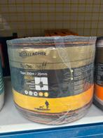 Gallagher TurboLine Lint 20mm 200m - Terra, Tuin en Terras, Gaas en Draad, Ophalen of Verzenden, Nieuw, 20 meter of meer, Draad