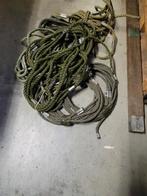 Scheerlijnen legertent touwen (hele partij), Verzamelen, Militaria | Algemeen, Ophalen of Verzenden, Landmacht, Nederland