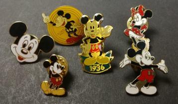 Disney 6 speldjes Mickey Minnie Mouse beschikbaar voor biedingen
