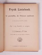 1914 - R. van der Velde - Frysk Lieteboek, Antiek en Kunst, Ophalen of Verzenden, R. van der Velde, 1914