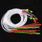 12 Tunische Plastic Haaknaalden Set / Haken Haaknaald 120cm, Verzenden, Nieuw, Haken, Naald