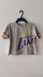 NBA LA Lakers oversized cropped t-shirt 146, Kinderen en Baby's, Kinderkleding | Maat 146, Meisje, Gebruikt, Ophalen of Verzenden