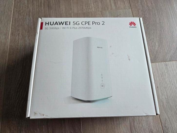 Huawei 5G CPE Pro 2 Router H122-373 WiFi 6 simlockvrij Modem, Computers en Software, Routers en Modems, Gebruikt, Router met modem