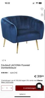 Prachtige fauteuils te koop, Huis en Inrichting, Fauteuils, Ophalen, Gebruikt, Minder dan 75 cm, Stof
