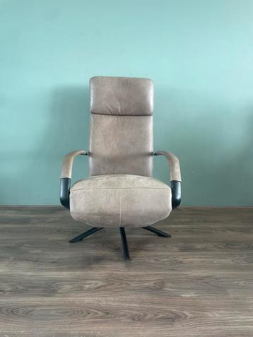 Nette grijze relax fauteuil / relaxstoel modern beschikbaar voor biedingen