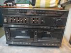 Technics SA-X11W-KEH am/fm stereo dubbel cassette receiver, Ophalen of Verzenden, Gebruikt, Stereo, Minder dan 60 watt