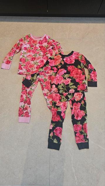 Meisjes Pyjama's Set 2 stuks - Maat 116 beschikbaar voor biedingen