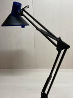 Ikea Typ A9104 architectenlamp blauw zwart, Huis en Inrichting, Lampen | Tafellampen, Ophalen of Verzenden, Zo goed als nieuw