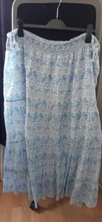 wijde rok maat 54, Kleding | Dames, Grote Maten, Ophalen of Verzenden, Zo goed als nieuw, Blauw, Rok