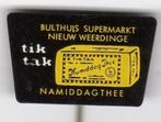 Speldje BULTHUIS SUPERMARKT NIEUW WEERDINGE TIK TAK (A8), Verzenden, Gebruikt, Overige onderwerpen