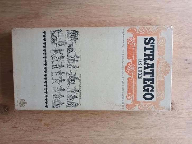 Stratego De Luxe - Vintage Uitvoering (Spear’s Games) - € 10, Hobby en Vrije tijd, Gezelschapsspellen | Bordspellen, Ophalen of Verzenden